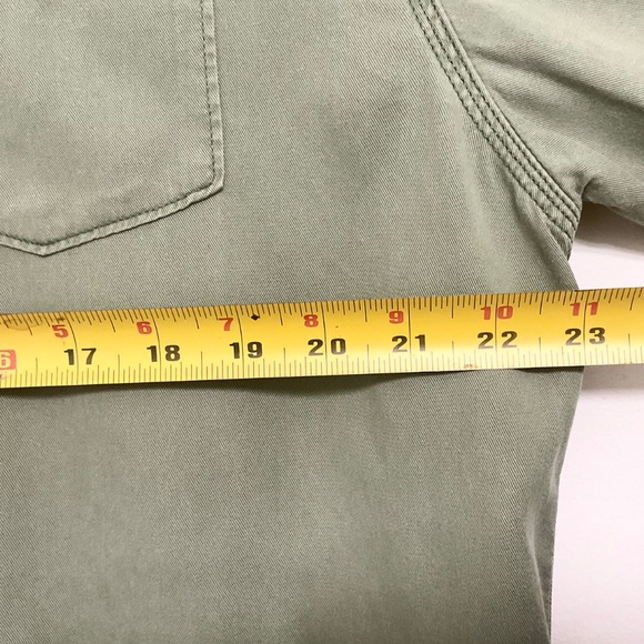 Tommy Bahama Solid Sage Green Long Sleeve Men’s Shirt Sz L Button Up - Picture 5 of 5